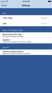thunder storm - distance from lightning iphone images 3