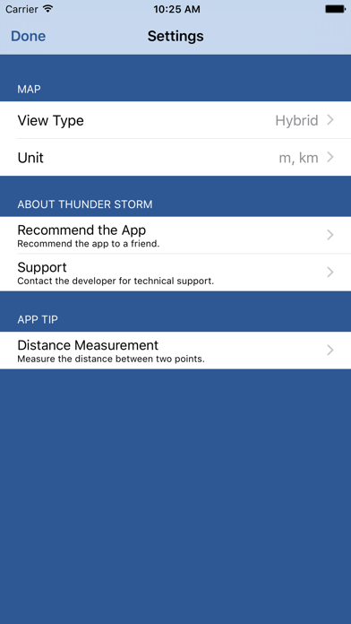 Thunder Storm - Distance from Lightning Screenshot