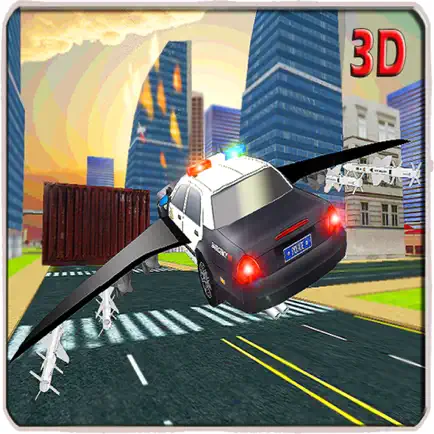 Flying Police Car 3D Driver – Reckless Chasing of Mafia Gangster Auto Cheats