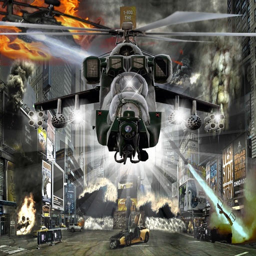 City Flight Helicopter - Combat War Strike Propeller Wings iOS App