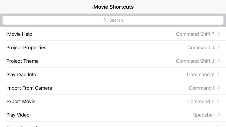 Shortcut: iMovie Edition screenshot-3