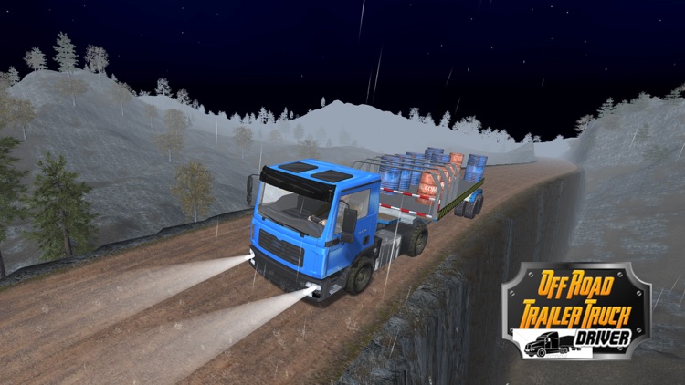 Off Road Trailer Truck Driver screenshot-3