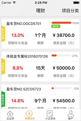 立业贷 screenshot 3