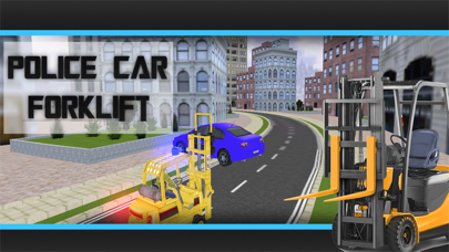 Police Car Forklift Simulator 3D Screenshot 2 - AppWisp.com