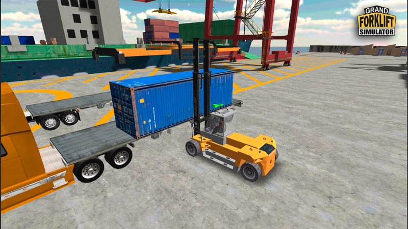Grand Forklift Simulator screenshot 1