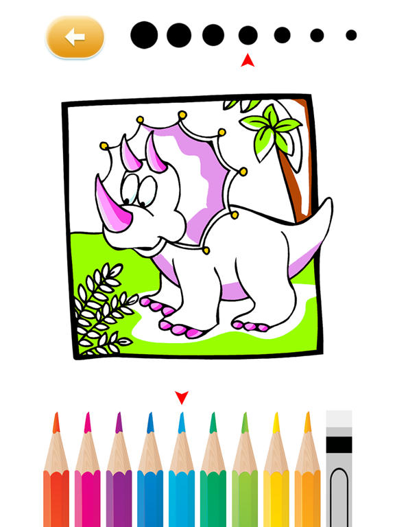 Screenshot #5 pour Jeux Coloriage Magique de Dinosaure pour Bébé Enfants Éducatifs Apprendre