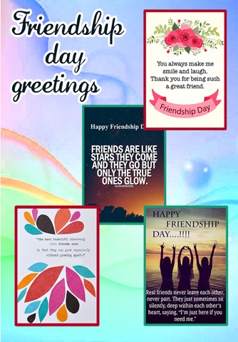 Friendship Day Wishes And Greetings Card Maker screenshot 3