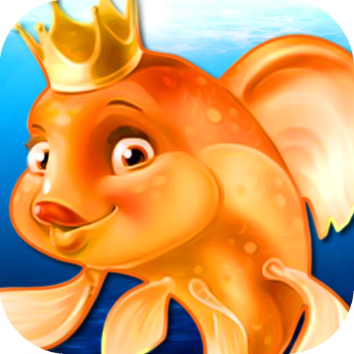 Adventure of Fish Swim in Underwater Finding Tile Icon