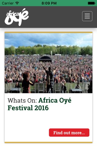 Africa Oyé screenshot 2