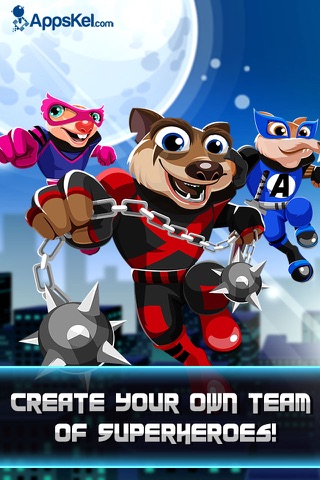 Superhero Captain Pets Hunter – The Infinity Creator Games for Free screenshot 3