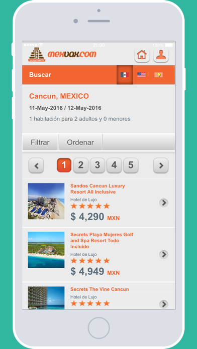 Screenshot #2 pour Mexvax.com