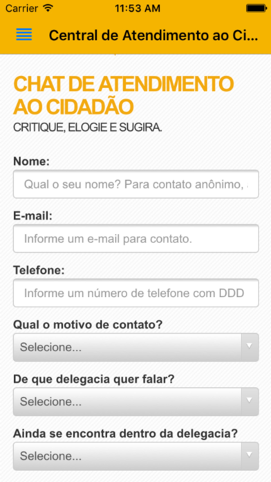 Screenshot #2 pour Delegacia Online PCERJ