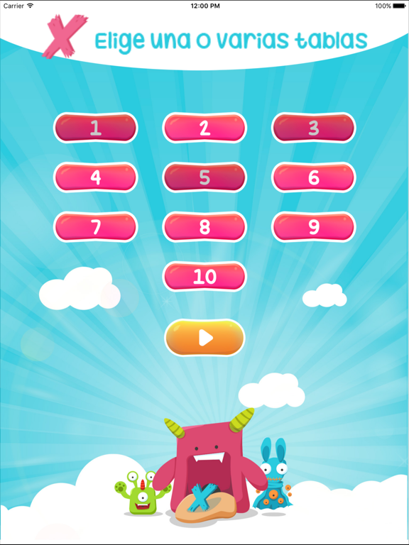 Screenshot #5 pour Monsters Multiplication