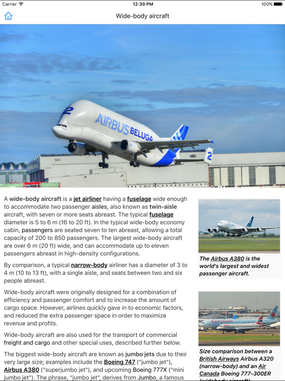 CHI Encyclopedia of Airliners iPad screenshot 5 - Education app