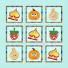 The Best Photo Matching Card Game Vegetable & Fruit for Kids and Toddlers Puzzle Logic Free App Support