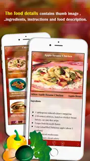 best food recipes for health & fitness iphone screenshot 3