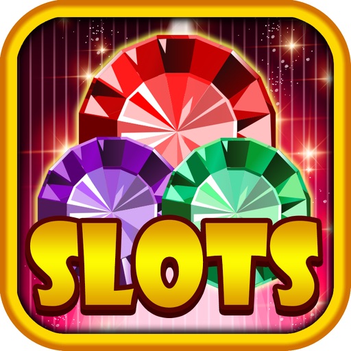 Diamond Jewel Dash Craze Slots Pro Real Casino Mania in Vegas Experience icon