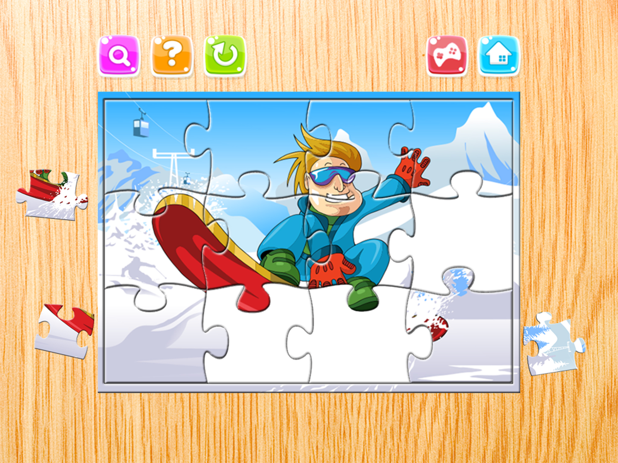 Jigsaw Puzzles For Kids - All In One Puzzle Free For Toddler and Preschool Learning Games screenshot 8