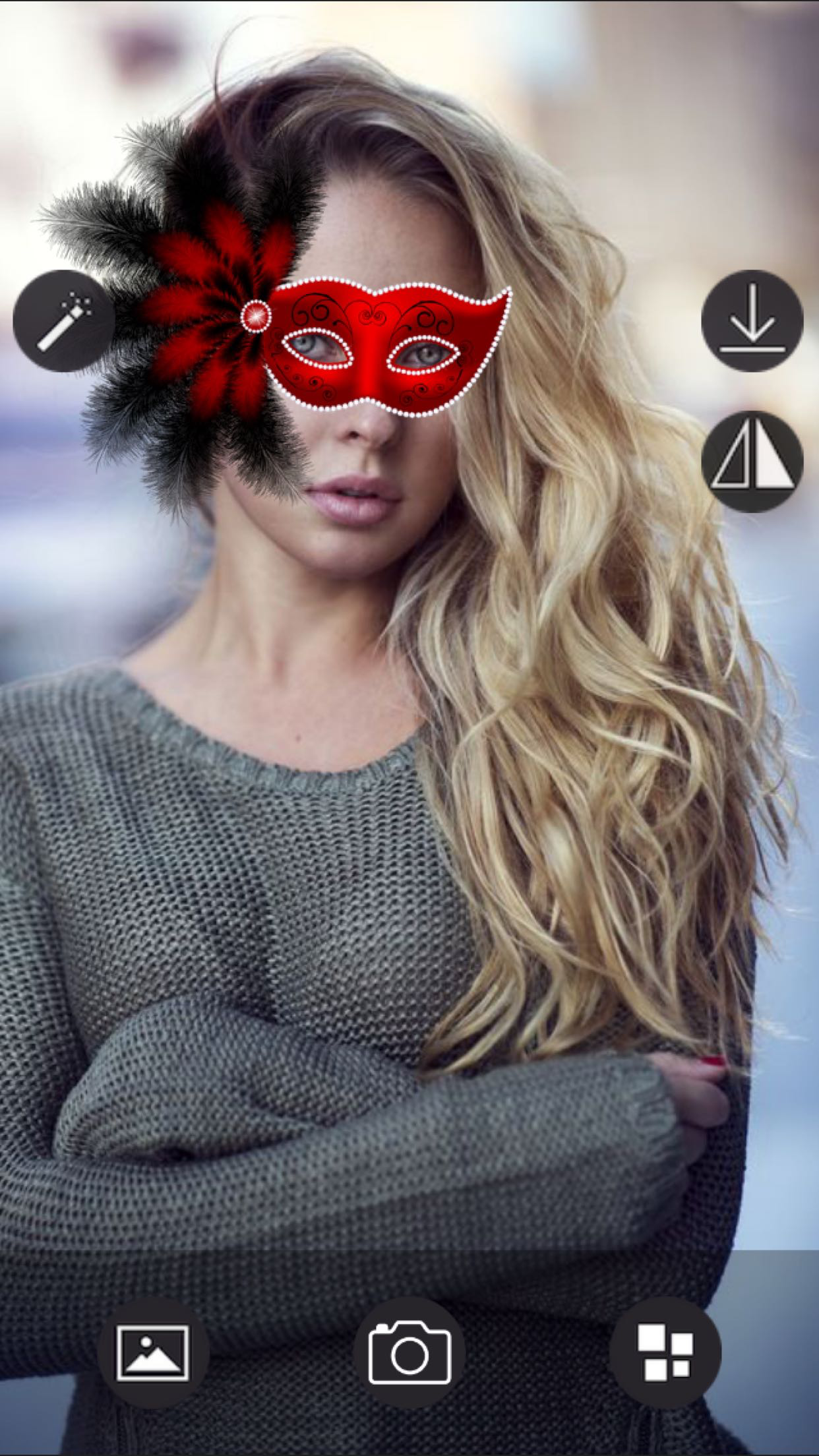 Masks Photo Booth - Photo Montage