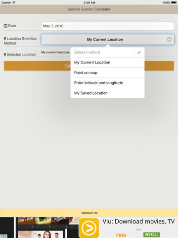 Screenshot #5 pour Sunrise Sunset Calc