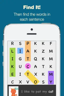 Game screenshot Simple Sentence Maker - Read and Build Your First Sentences hack