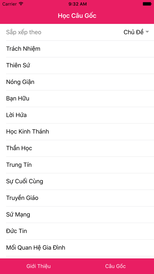 #2. Học Câu Gốc (iOS) 由: Le Huu Nghia