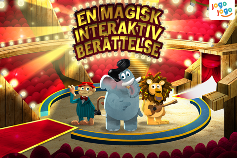 Jogo Circus Animals - Finishing your plate of food is fun! screenshot 2