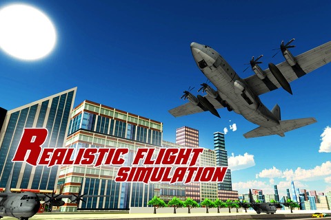 貨物飛行機カートランスポーター - メガトラックを運転＆このシミュレーターのゲームで飛行機を飛ばしますのおすすめ画像3