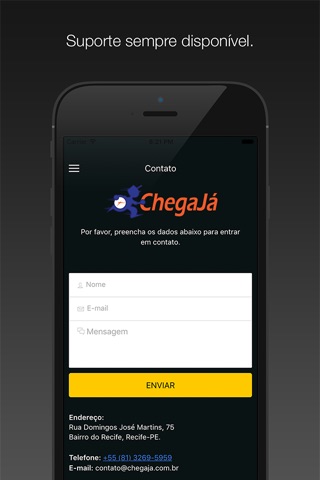 ChegaJá screenshot 4