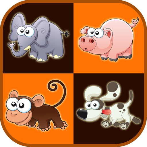 Animal Match Puzzle - Animal Puzzle Game For Preschoolers icon