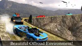 off-road police car driver chase: real driving & action shooting game iphone screenshot 4