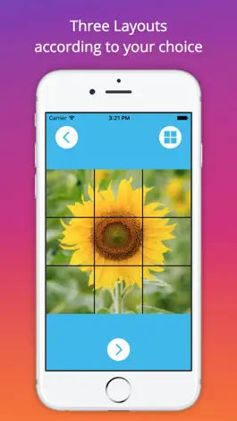 Game screenshot Grid Style for Instagram - Instagrid Post Banner sized full size Big Tiles for IG apk