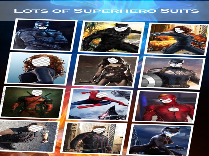 Create Yr Own Super.Hero - Funny Face Morph Effects and Facelift Photo Montage App