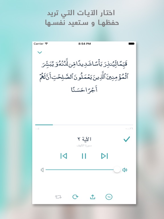 القرآن المحفوظ iPad screenshot