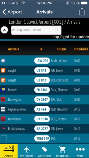 Gatwick Airport + Flight Tracker LGW London(圖2)-速報App