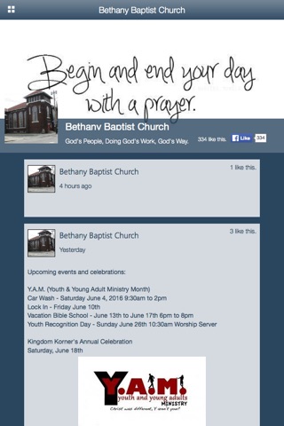 Bethany Baptist Church Cle OH screenshot 2