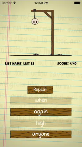 Game screenshot Sight Words Hangman apk