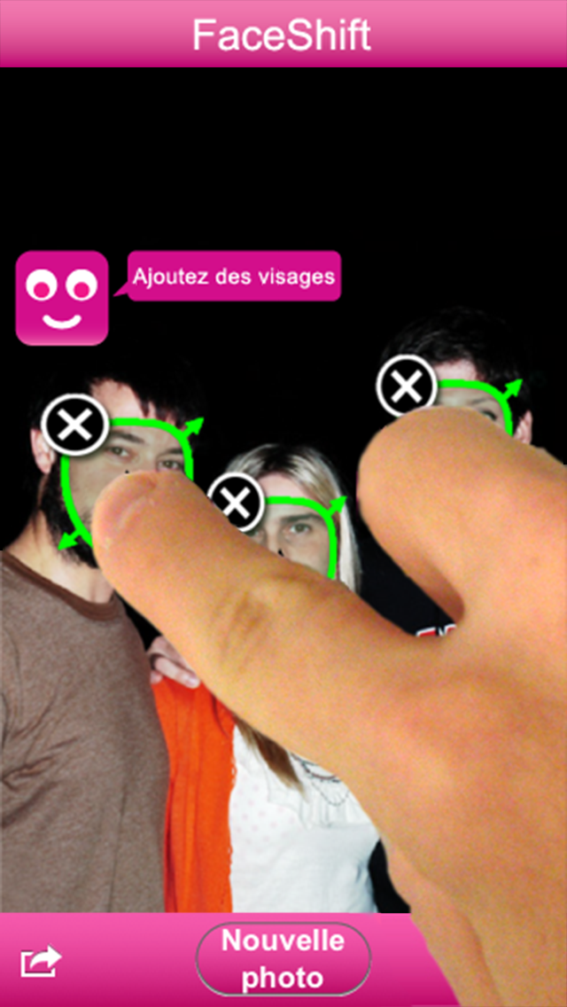 Screenshot #2 pour FaceShift -Où avez-vous la tête ?