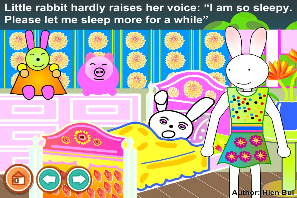 The clock of little rabbit (Untold toddler story from Hien Bui) screenshot 2