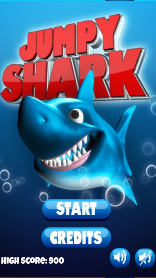 #1. Jumpy Shark - Underwater Action Game For Kids (iOS) 由: Volkan Kutlubay