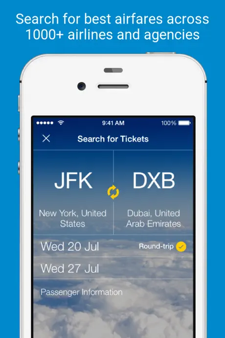 FlightApp - cheap fares and trip planning