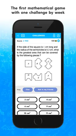 Game screenshot MathCal - One Math Challenge every week mod apk