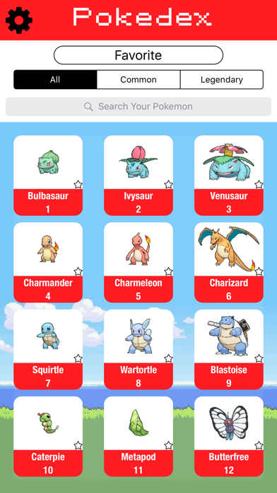 Screenshot #1 pour Pidgey Pokedex