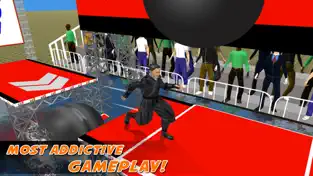 Screenshot 4 Super De Ninja Guerrero Obstáculo Curso – UN Loca Kung fu Formación Colegio iphone