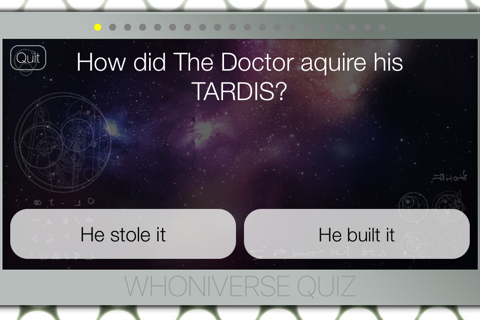 Whoniverse Quiz — trivia game for Doctor Who screenshot 4