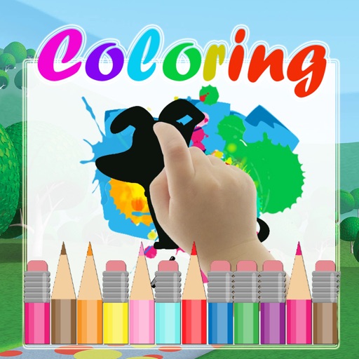 Paint Coloring Kids Game for Secret Life of Pets Edition