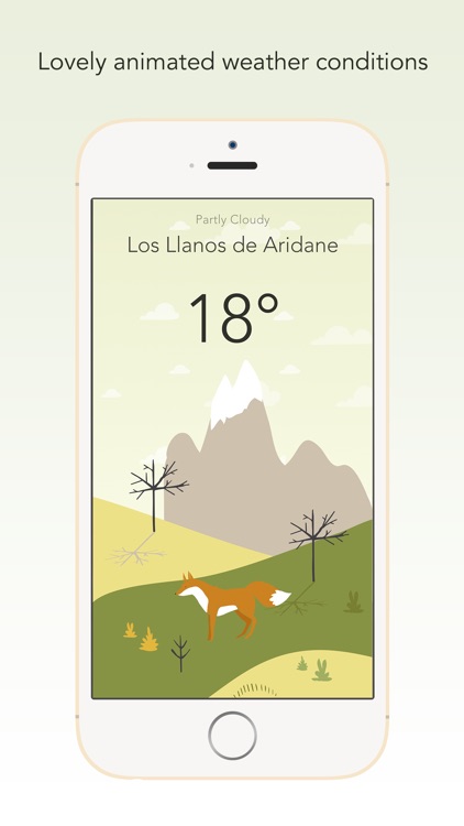 Wild Weather - Where hand drawn illustrations meet accurate weather conditions screenshot-3