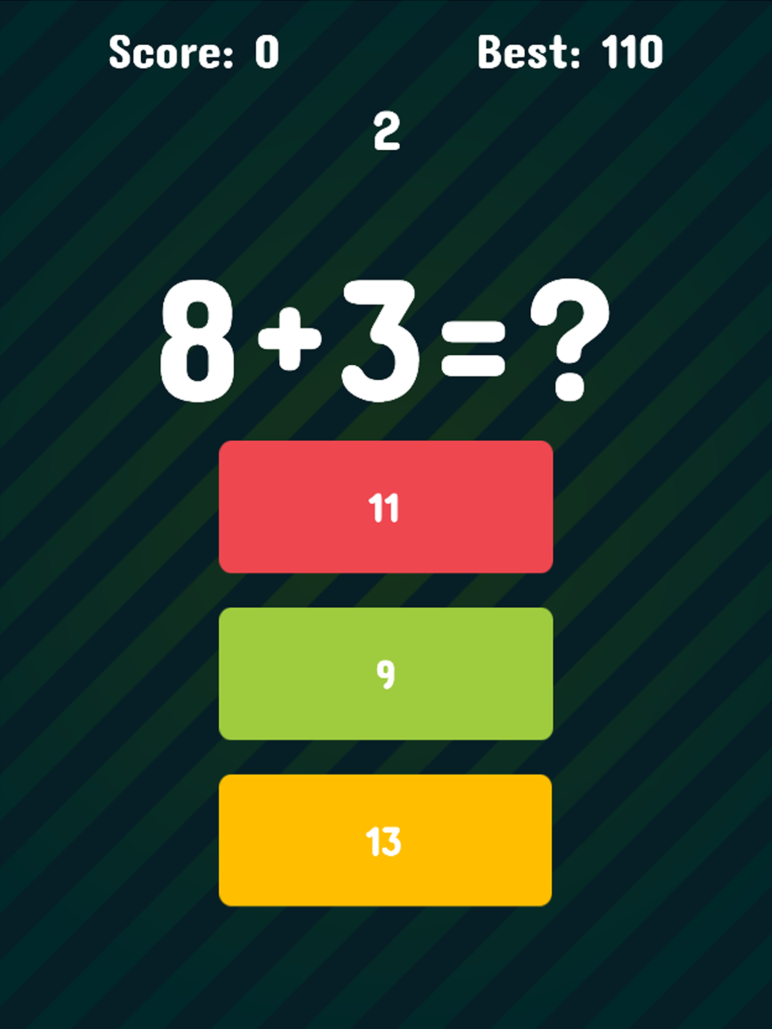 The Four - Brain Game, Quick Math for Kids Games screenshot 5