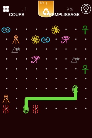 Connect The Symbols - best matching object arcade game screenshot 2