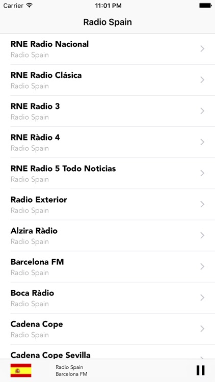 Radio Spain Online: Rádio Radios de España FM